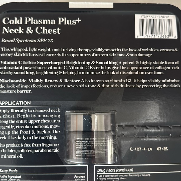 Lot of 2 Perricone MD Cold Plasma Plus Neck & Chest SPF25 30ml / 1oz - Picture 6 of 9